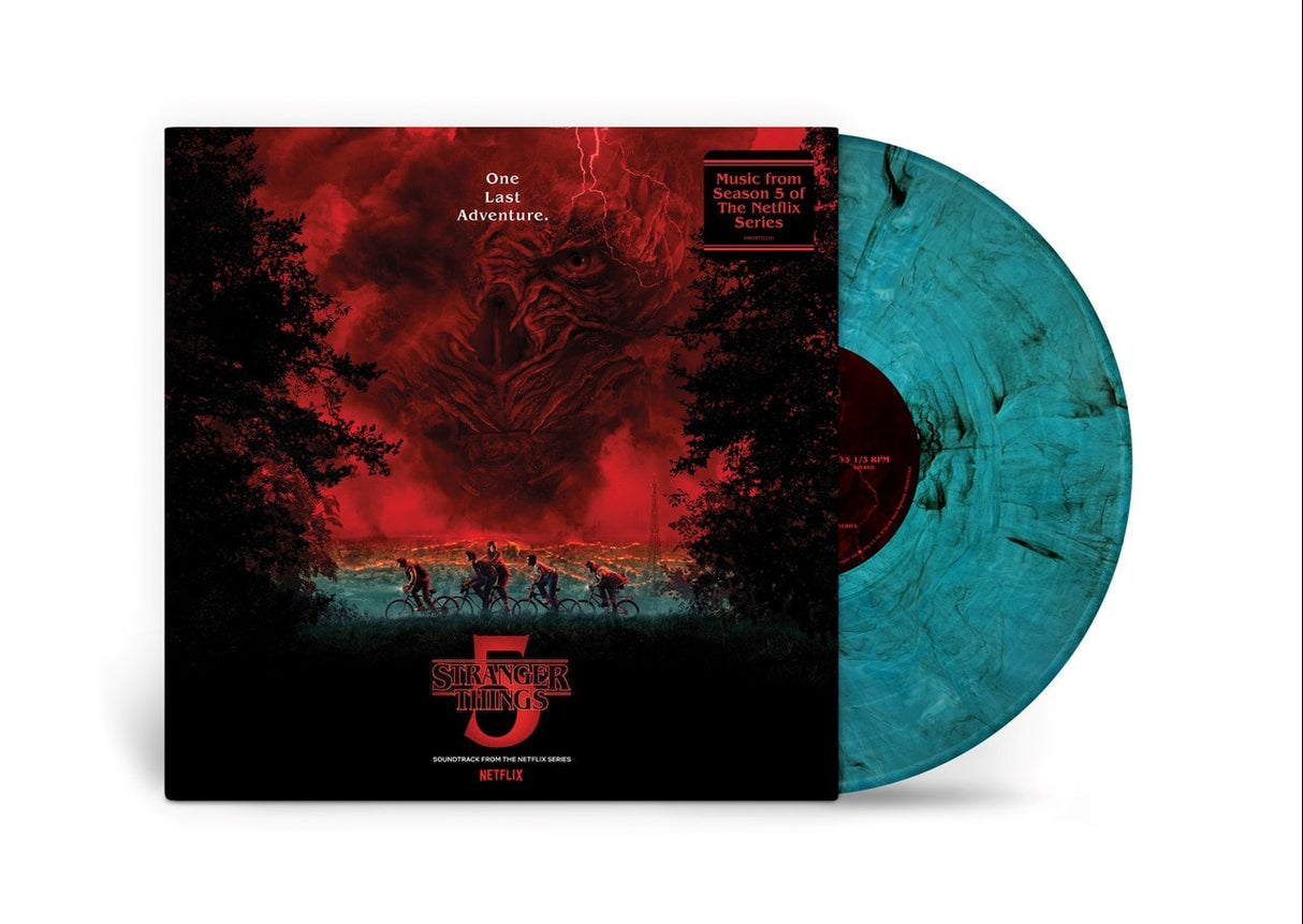 Stranger Things 5 (Netflix Soundtrack) - Sea Blue Smoke Coloured - VINYL