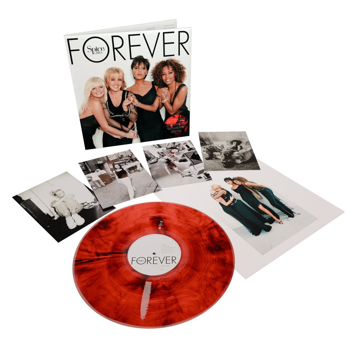 Spice Girls - Forever-25 - Red & Black Marble Vinyl