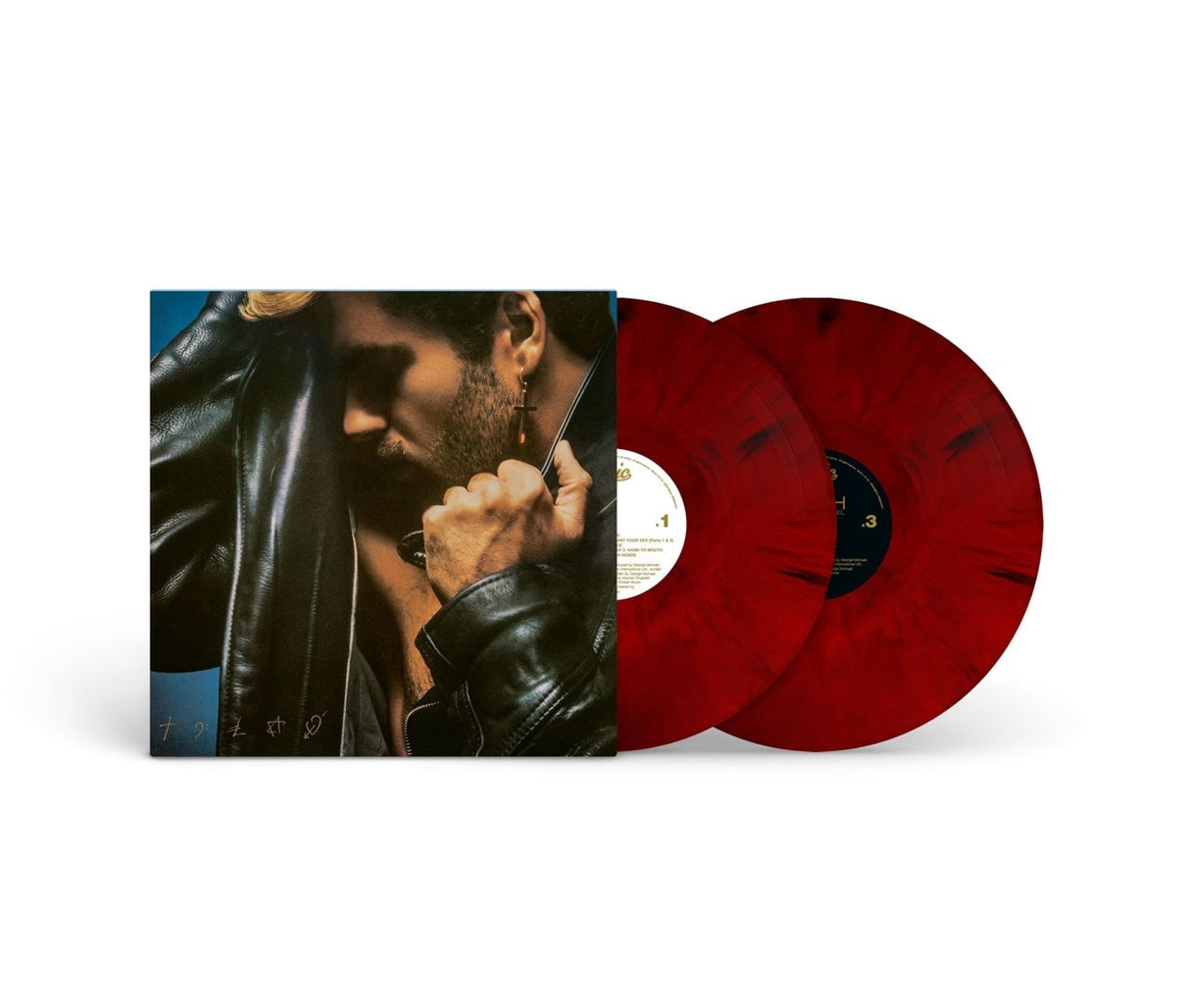 George Michael - Faith - Red Marbled 2LP - VINYL