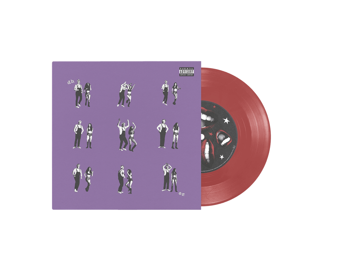 Olivia Rodrigo - Drivers License/Burning Down the House - Translucent Ruby 7" Vinyl