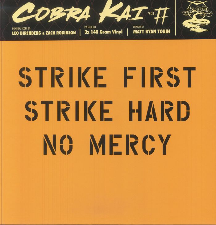 OST Cobra Kai Strike II - Leo Birenberg & Zach Robinson 3LP Vinyl