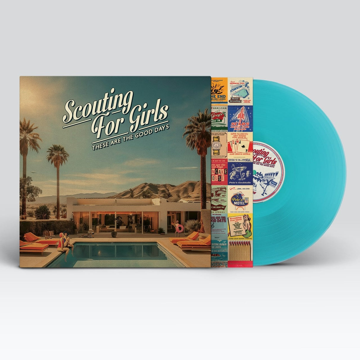 Scouting for Girls - These Are the Good Days - Turquoise Vinyl