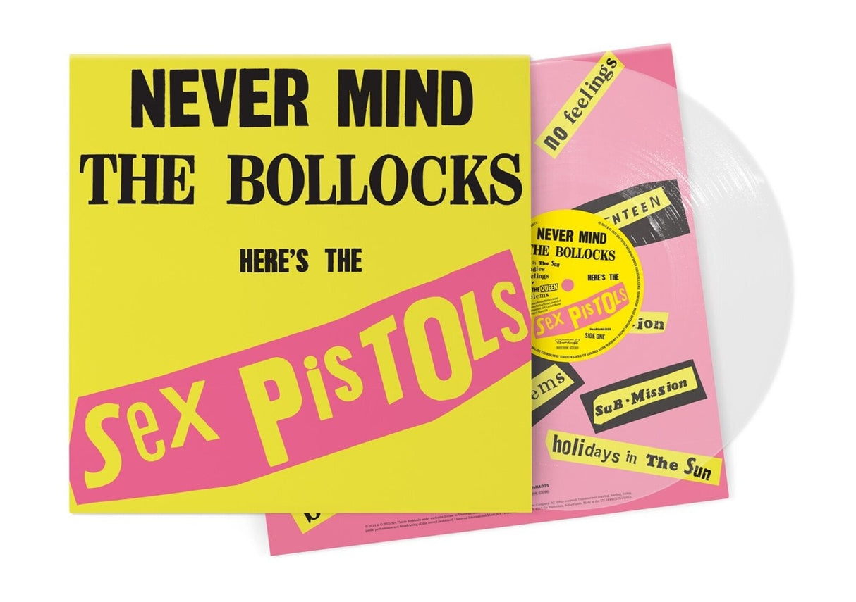 ex Pistols - Never Mind the Bollocks, Here's the Sex Pistols - Clear (National Album Day 2025)