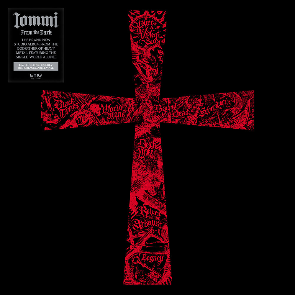 Tony Iommi - From The Dark (Indies 2LP Red & Black Marble) Vinyl