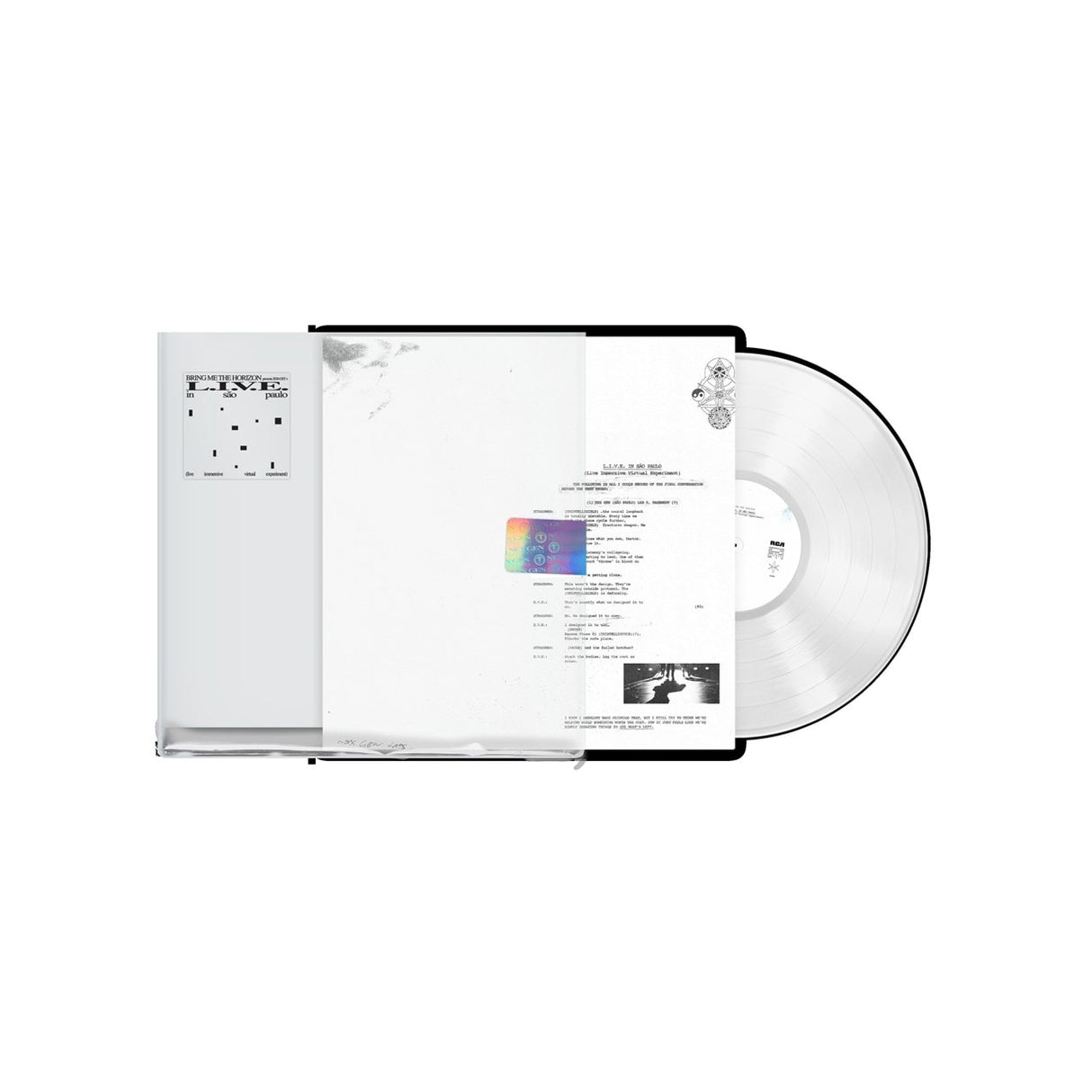 Bring Me the Horizon - L.I.V.E. In Sao Paulo - Crystal Clear 2LP - VINYL