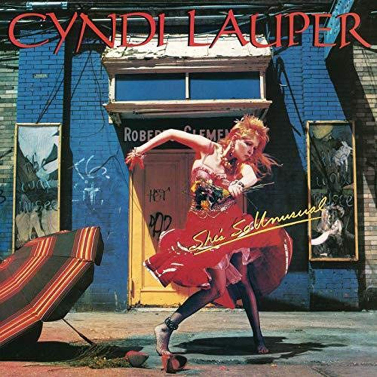 Cyndi Lauper - She's So Unusual Red Vinyl