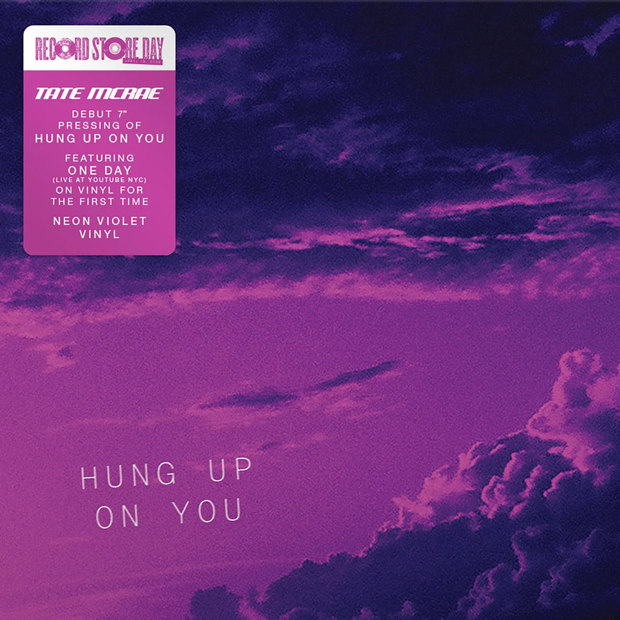 Tate McRae - Hung Up On You - 7" - RSD26
