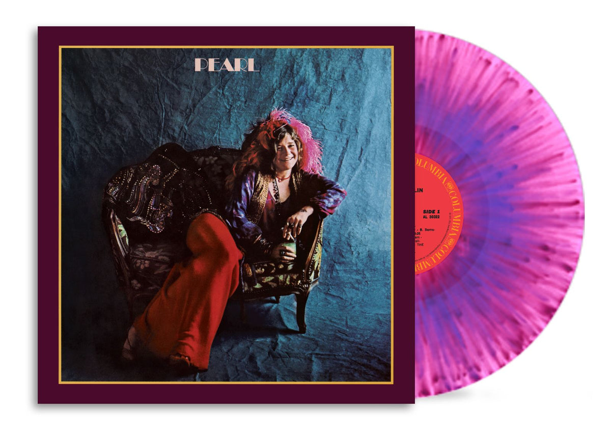 Janis Joplin - Pearl Pink Splatter Vinyl