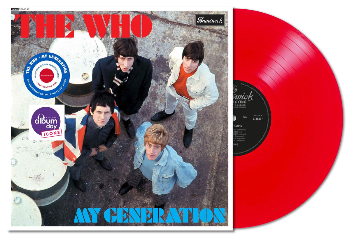 The Who - My Generation (60th Anniversary) Red Vinyl