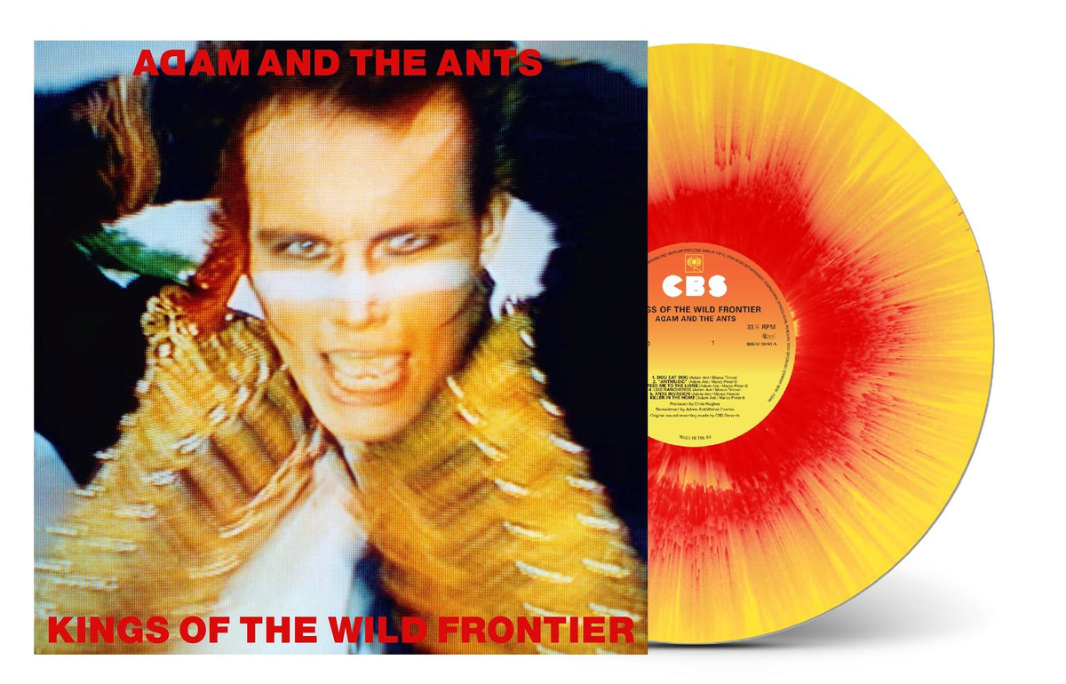 Adam And The Ants - Kings Of The Wild Frontier Sunburst Splatter Vinyl