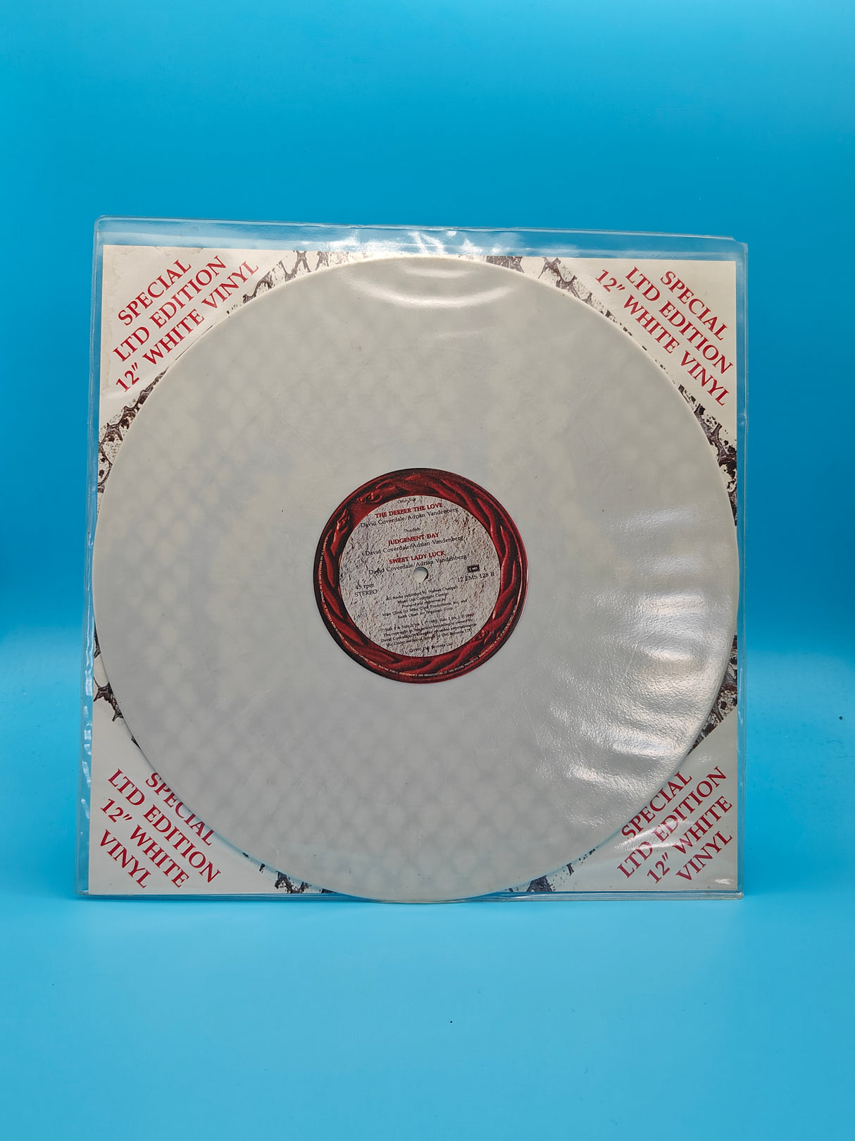 Whitesnake - The Deeper The Love White Vinyl